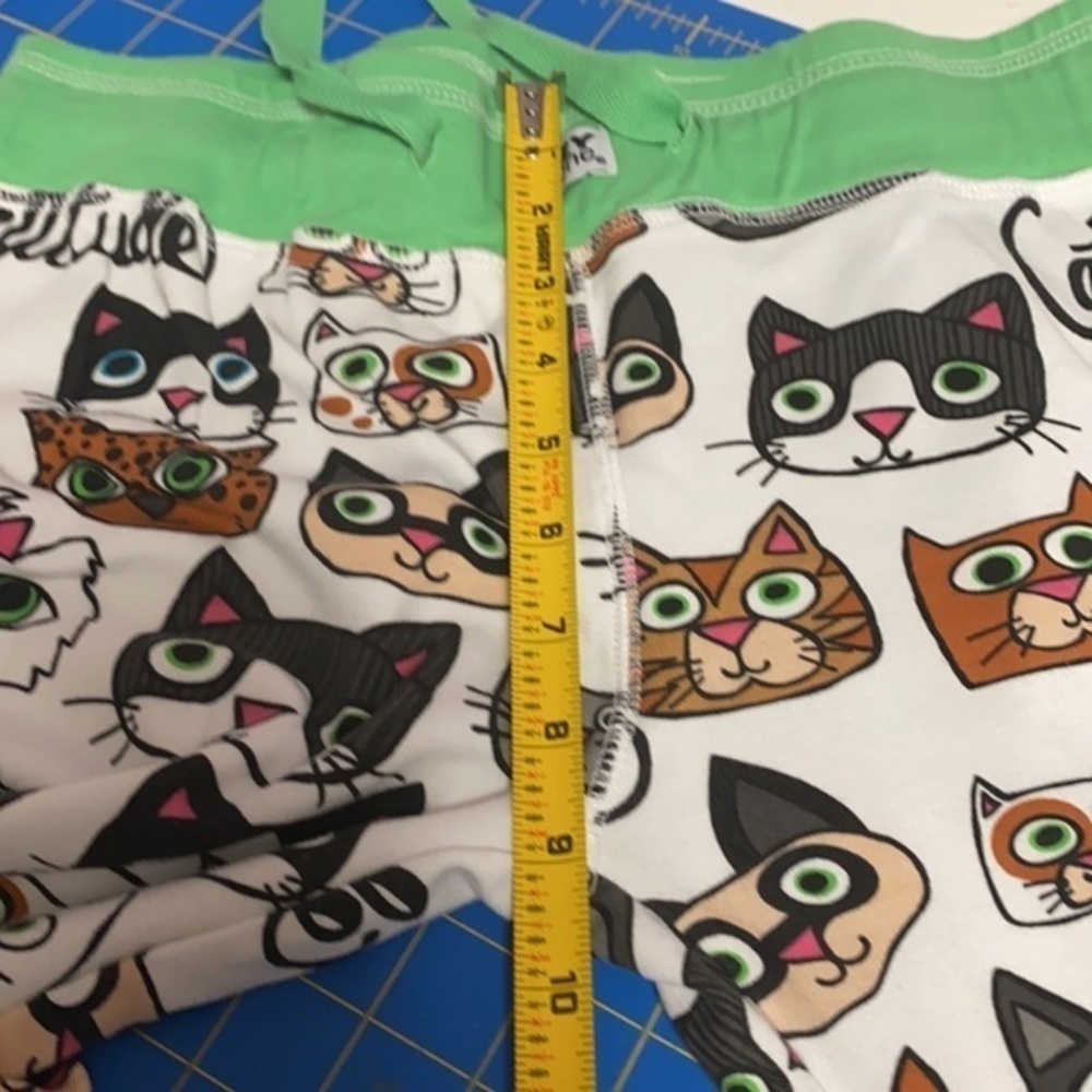 LAZY ONE Cattitude Pajama Pants Small EUC - Picture 9 of 9